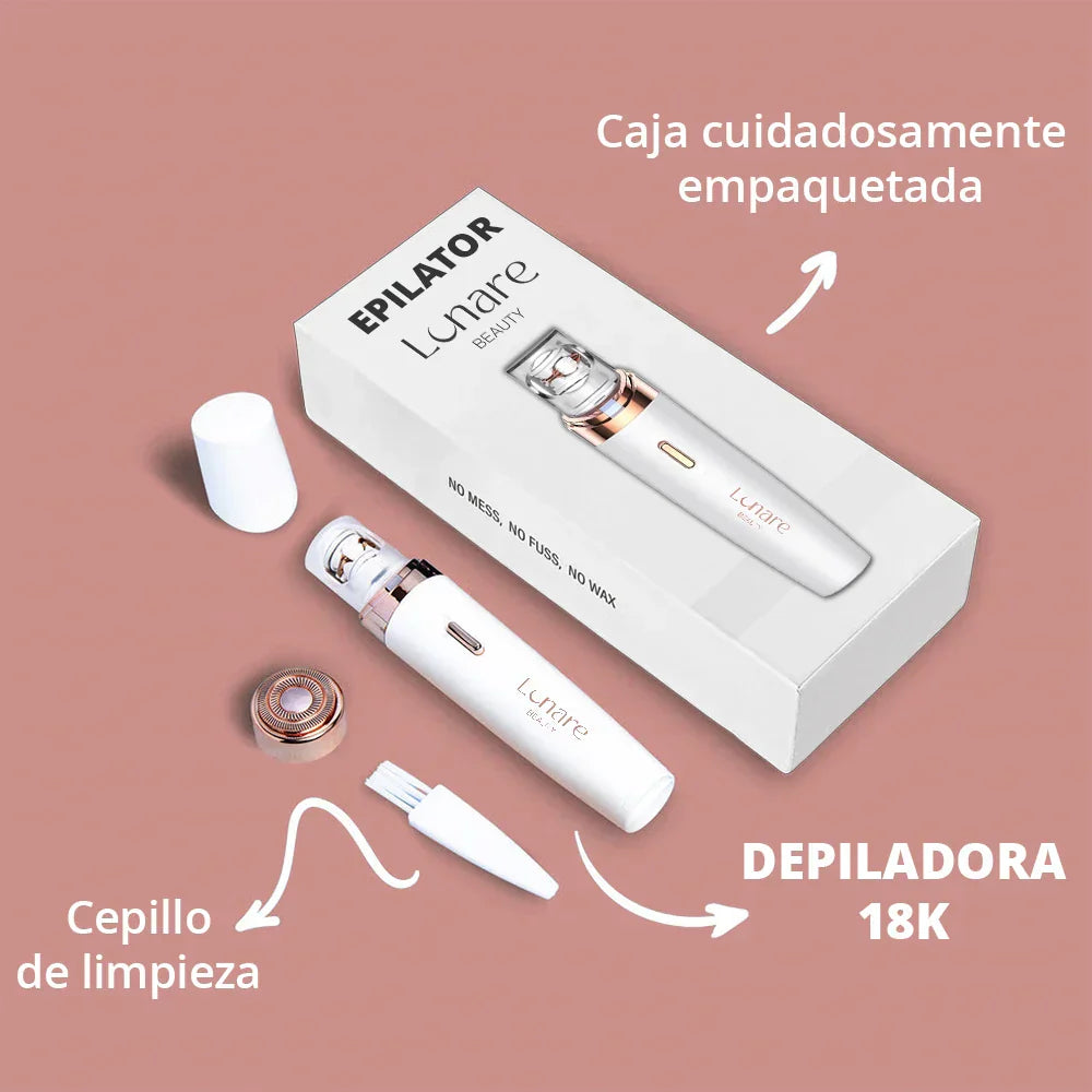 Depiladora 18K - Removedor de Vello Facial Pro